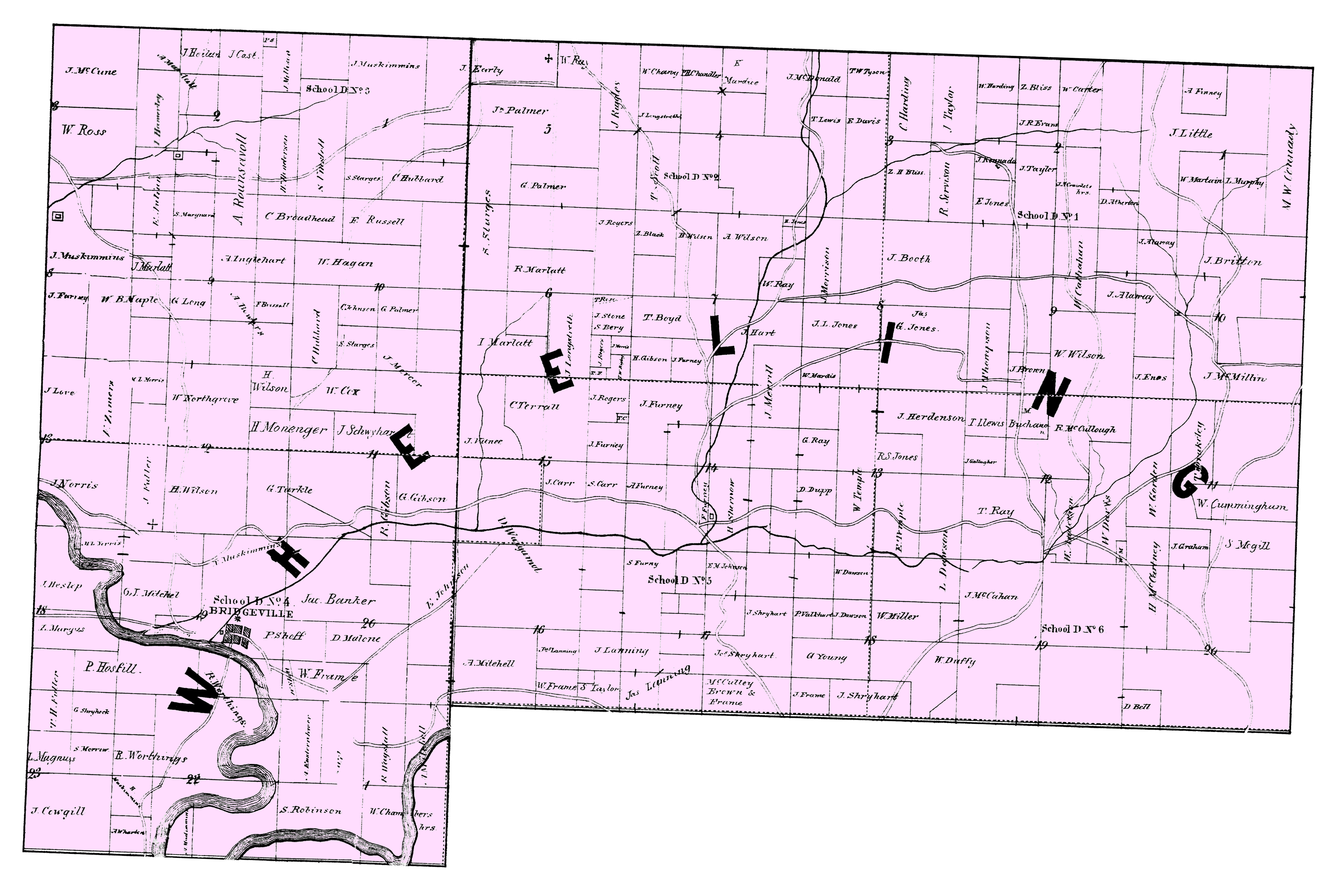 Wheeling Township ownership map preview